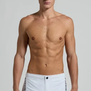 Bikkembergs – Costume Uomo Pantaloncino Bianco – Offerta Outlet