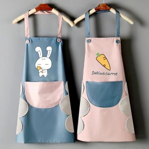 Grembiule da Cucina Impermeabile “Bunny & Carrot”