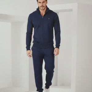Tuta uomo marca Navigare in Felpa di Cotone – Blu Navy – Taglia 54/XXL